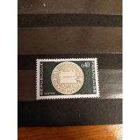 1968 Франция 50 лет службе почтовых чеков чистая клей MNH** выпускалась одиночкой (2-11)