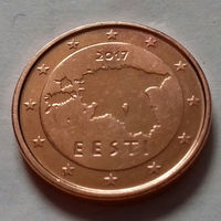 2 евроцента, Эстония 2017 г., AU