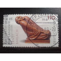 Германия 1999 скульптура Михель-1,0 евро гаш