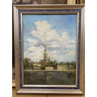 Аурел Маринуца. Петропавловская крепость. Холст, масло. 2018 год. 30х40.