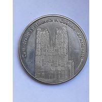 Медаль Belgian Heritage Collectors Coin - Brussel Бельгия.