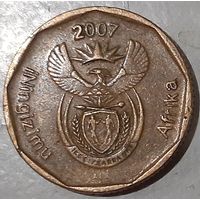 ЮАР 20 центов, 2007 (14-20-50)