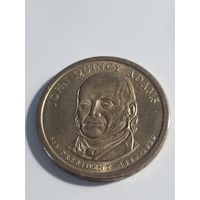 США 1 доллар 6 президент Джон Куинси Адамс 2008