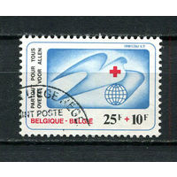 Бельгия - 1981 - Красный крест 25Fr+10Fr - [Mi.2057] - 1 марка. Гашеная.  (Лот 8DQ)