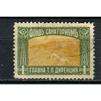 Болгария - 1931 - Почтово-налоговая марка для санатория  - [Mi. 11z] - полная серия - 1 марка. Гашеная.  (Лот 9EQ)-T7P7