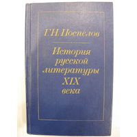 История русской литературы XIX века. Г.Н. Поспелов.