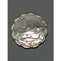 Багамы 10 цент 2010  года .
