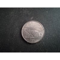 США 25 центов (квотер). Западная Вирджиния.2005 г. P.