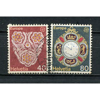 Швейцария - 1976 - Европа (C.E.P.T.) – Ремесло - [Mi. 1073-1074] - полная серия - 2 марки. Гашеные.  (Лот 10DN)