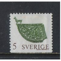Швеция 1970 Кузнечное дело Флюгер - корабельный флаг Церковь Седерала Хельсингланд #667Du*