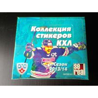 БЛОК - Наклеек/Стикеров в Заводской Упаковке - Коллекции "SeReal КХЛ - 2013/14 года".