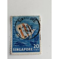 Сингапур 1962. Флора и фауна