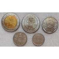 Йемен 1, 5, 10, 20 риалов 1993-2009 гг. Комплект