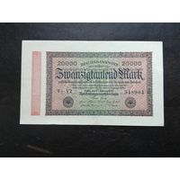 Германия 20000 марок 1923