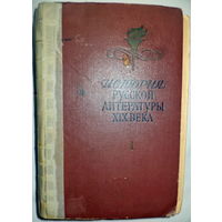История русской литературы 19 века, том 1