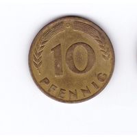 10 пфеннигов 1949 D ФРГ. Возможен обмен