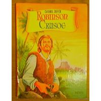 V Даниэль Дефо Daniel Defoe. "Robinson Crusoe". Printed in Dean & Son Ltd. Illustrated by John Leeder. Робинзон Крузо на английском языке. (парусник). Z (возможен обмен)