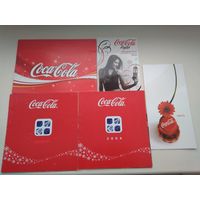 5 открыток Кока-Кола