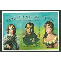 1971 Чад 374/B17 150 лет Наполеона 10,00 евро