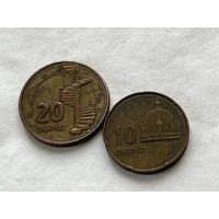 Азербайджан 2 монеты