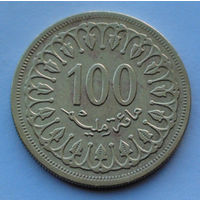 Тунис 100 миллимов. 1983
