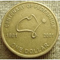 1 доллар 2001 Австралия