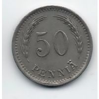 ФИНЛЯНДСКАЯ РЕСПУБЛИКА. 50 ПЕННИ 1937