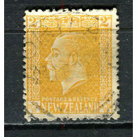 Новая Зеландия - 1916/1930 - Король Георг V 2P - [Mi.153A] - 1 марка. Гашеная.  (LOT FA5)-T10P48