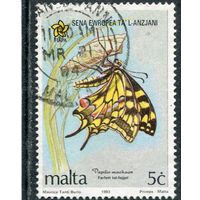Мальта. Фауна. Бабочка махаон