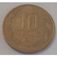 Чили 10 песо, 1997 (4-13-46)