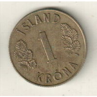 Исландия 1 крона 1959