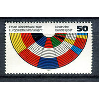 Германия (ФРГ) - 1979г. - Прямые выборы в европейский парламент - полная серия, MNH [Mi 1002] - 1 марка