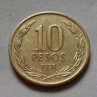 10 песо, Чили 1996 г.