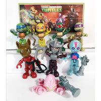 Серия игрушек из киндера черепашки ниндзя