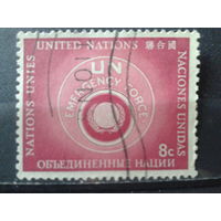 ООН Нью-Йорк 1957 Эмблема UNEF