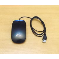 Мышь ноутбучная Ritmix ROM-303 Optical USB 800dpi Black. Комплект: коробка.