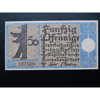 Германия нотгельды 50 пфеннигов. 1921 г.