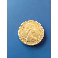 1 фунт Великобритания 1983 год