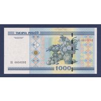 Беларусь, 1000 рублей 2000 г., серия ЭБ, UNC