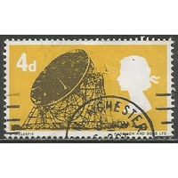 Британия. Радиотелескоп в Манчестере. 1966г. Mi#430.