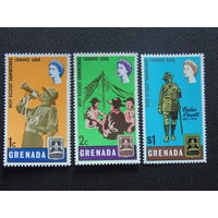 Гренада 1968 г. Всемирный слет бойскаутов.