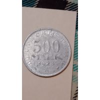 Германия 500 марок 1923 D