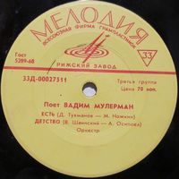 Поет Вадим Мулерман (Есть) (7'')