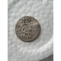 Монетка Стефона Ботория двухденарий 1579г