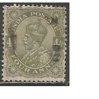 Индия. Король Георг V. 1926г. Mi#105.
