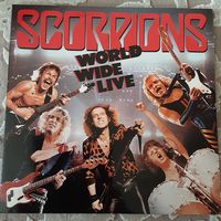 SCORPIONS - 1985 - WORLD WIDE LIVE (GERMANY) 2LP