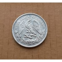 Мексика, 1 песо 1902 г., серебро