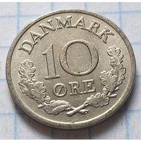 Дания 10 эре, 1969        ( 3-4-3 )