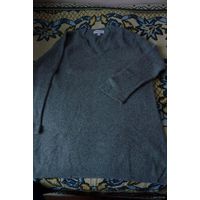Мужской серый свитер (кофта), E'sprit, р. М (Германия), 39% шерсти. Кашемир!