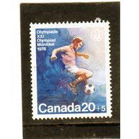 Канада. Mi:CA 619. Футбол. Олимпийские игры. Монреаль. 1976.